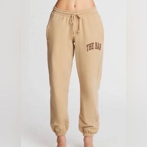 The Bar Tan Sweatpants size S